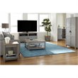 Altra Carver Coffee Table in Gray and Sonoma Oak