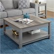 Altra Carver Coffee Table in Gray and Sonoma Oak