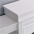 Ameriwood Home Lamont Mantel Fireplace in White