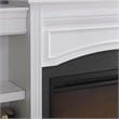 Ameriwood Home Lamont Mantel Fireplace in White