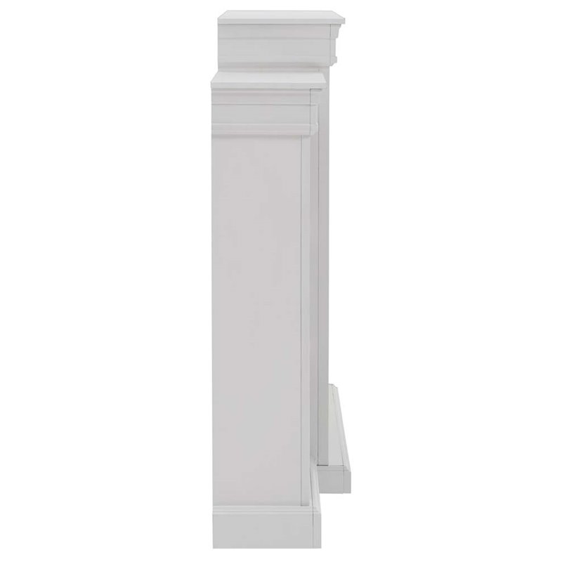 Ameriwood Home Lamont Mantel Fireplace in White
