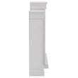 Ameriwood Home Lamont Mantel Fireplace in White