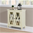 Ameriwood Home Ellington Double Door Accent Cabinet in Ivory