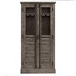 Ameriwood Home Sienna Park Bar Cabinet in Rustic Gray