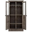 Ameriwood Home Sienna Park Bar Cabinet in Rustic Gray