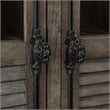 Ameriwood Home Sienna Park Bar Cabinet in Rustic Gray