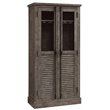 Ameriwood Home Sienna Park Bar Cabinet in Rustic Gray