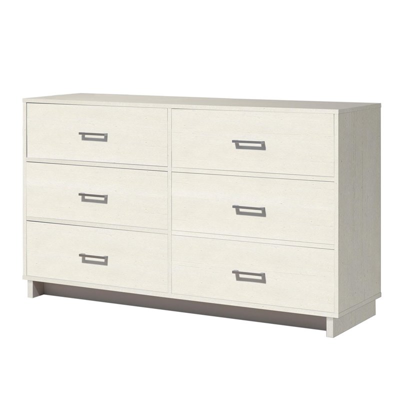 Ameriwood Home Colebrook 6 Drawer Dresser In Vintage White 5969330com