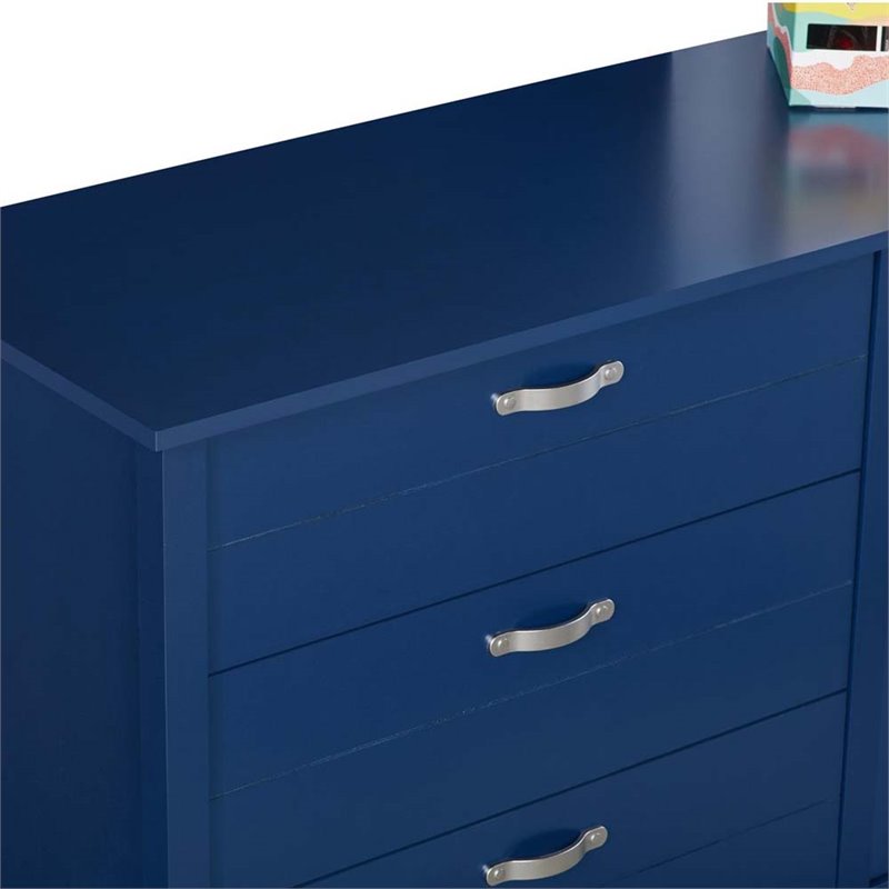 Ameriwood Home River Layne 3 Drawer Door Dresser In Blue 5982103com