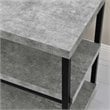 Ameriwood Home Ashlar TV Stand in Concrete Gray