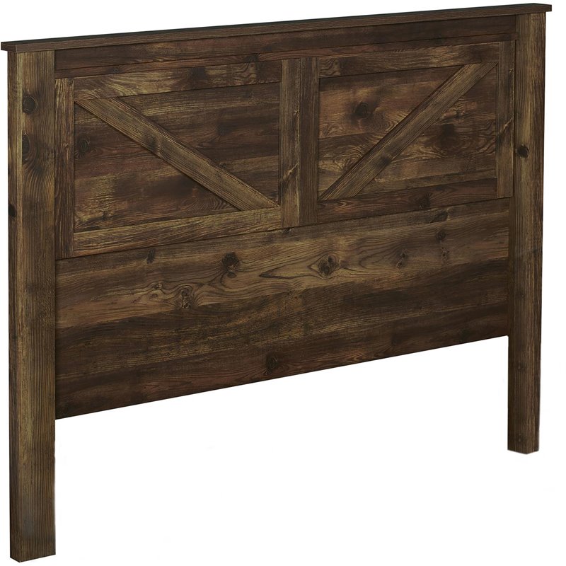 Ameriwood Home Farmington Queen Headboard in Rustic