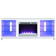 Ameriwood Home Lumina Fireplace TV Stand for TVs up to 70'' Wide in White