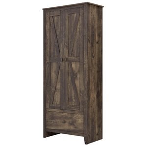 Systembuild Evolution Farmington 30&quot Wide Storage Cabinet - Rustic