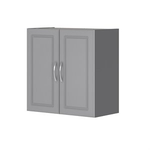 systembuild kendall 24 inch wall cabinet in gray