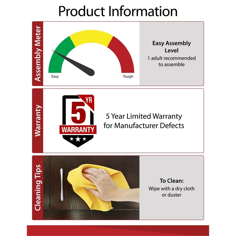 Ameriwood AX1 Commercial-Grade Square Meeting Table in Walnut