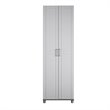 SystemBuild Callahan 24 Inch Utility Storage Cabinet in White