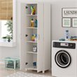 SystemBuild Callahan 24 Inch Utility Storage Cabinet in White