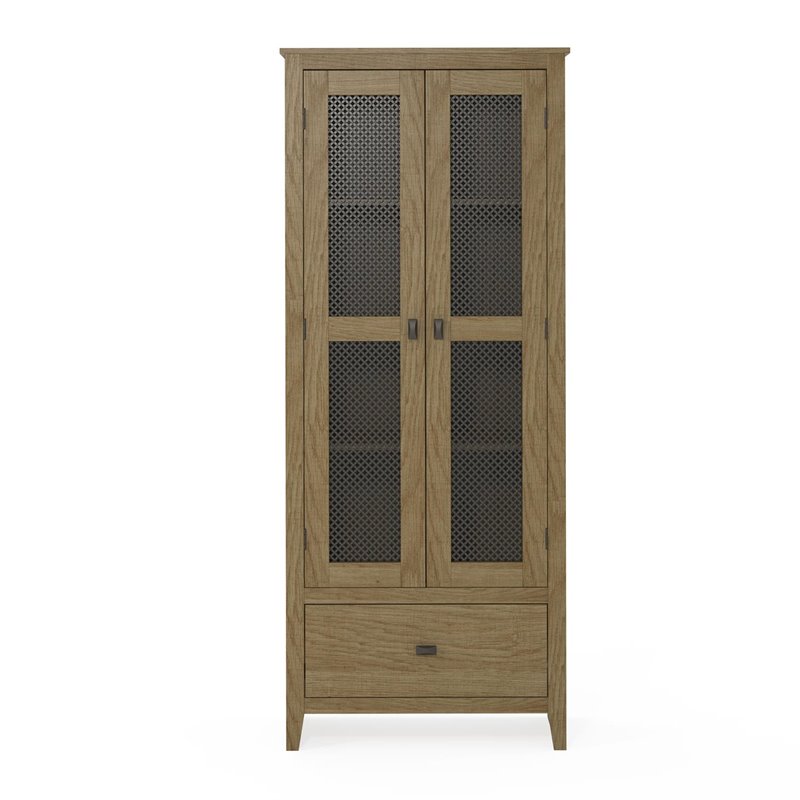 SystemBuild Brookstone 30" Wide Storage with Mesh Doors in