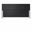 Ameriwood Parkside Hutch in Black Oak