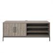 Ameriwood Parkside Credenza in Light Brown Oak