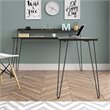 Ameriwood Home Haven L Desk with Riser in Espresso