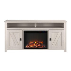 ameriwood home farmington electric fireplace tv console up to 60