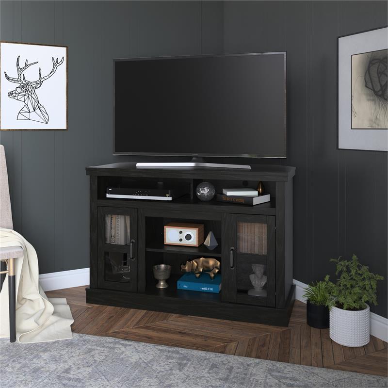 Ameriwood Home Tinley Park Corner TV Stand up to 54