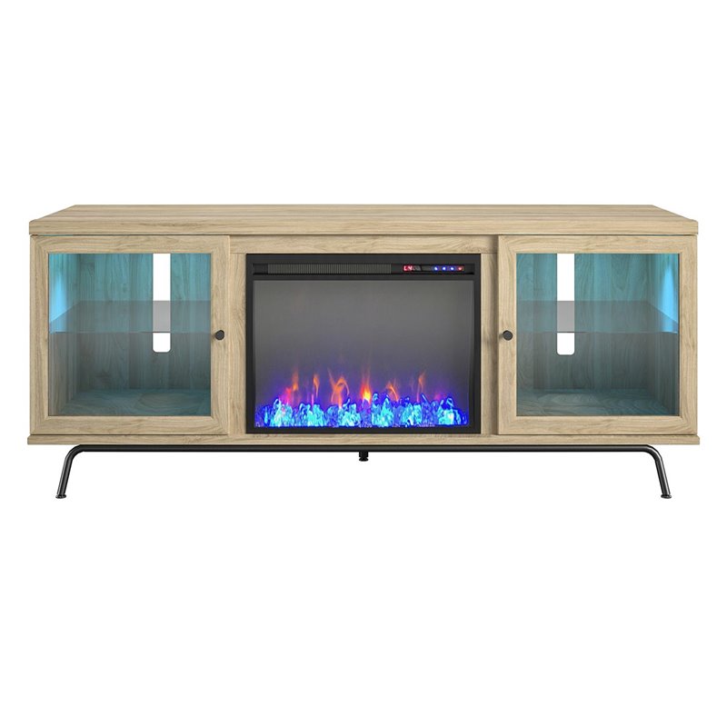 Ameriwood Home 6873847COM Sydney View Fireplace 70