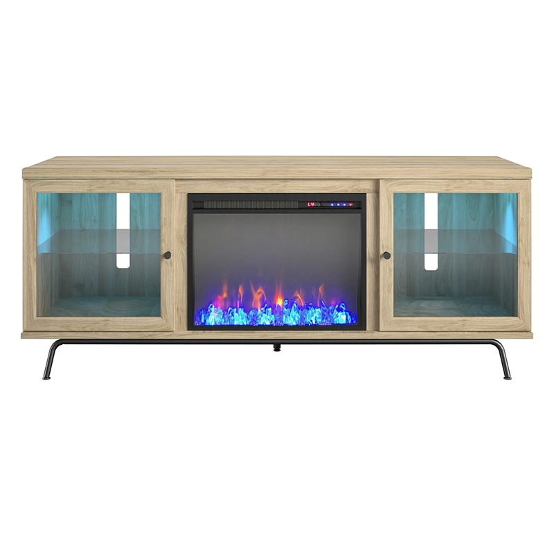 Ameriwood Home 6873847COM Sydney View Fireplace 70