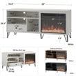 Ameriwood Home Owen Fireplace TV Stand up to 65