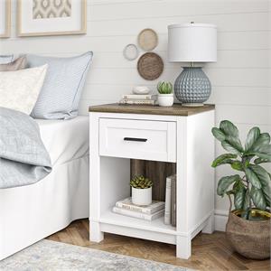 ameriwood home chapel hill nightstand in white