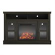 Ameriwood Home Tinley Park Corner TV Stand with Fireplace up to 54