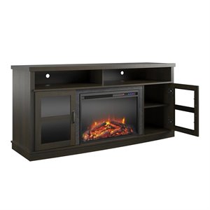 ameriwood home ayden park fireplace tv stand up to 65
