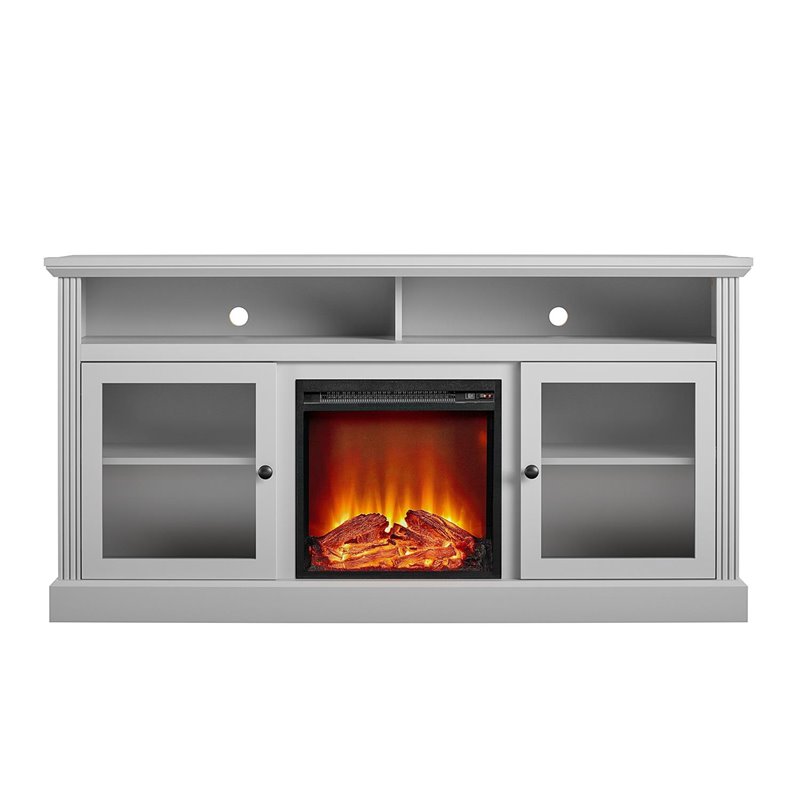 Ameriwood Home Chicago Fireplace TV Stand up to 65" in ...