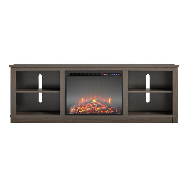 Ameriwood Home Edgewood Fireplace TV Stand up to 75
