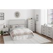 Ameriwood Home Bassinger 6 Drawer Dresser in Ivory Oak