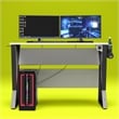 NTense Genesis Adjustable Gaming Desk in White