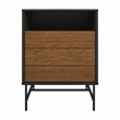 Ameriwood Home Reznor End Table in Black Oak