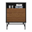 Ameriwood Home Reznor End Table in Black Oak