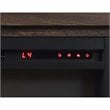 Ameriwood Farmington 3-Piece Fireplace TV Stand and Matching Nightstand Set