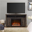 Ameriwood Farmington 3-Piece Fireplace TV Stand and Matching Nightstand Set