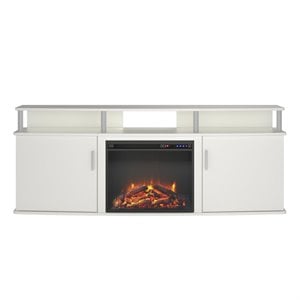 ameriwood home carson electric fireplace tv console for tvs up to 70
