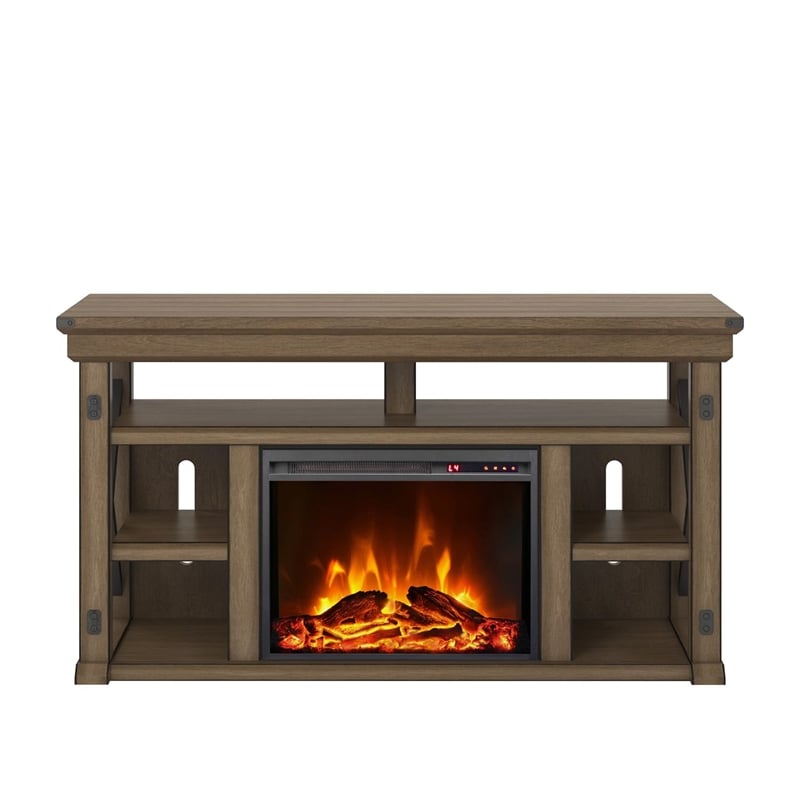 Ameriwood Home Wildwood Fireplace TV Stand up to 60