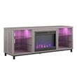 Ameriwood Home Lumina Deluxe Fireplace TV Stand for TVs up to 70