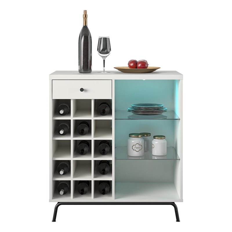 View Ameriwood Home Barrett Beverage Cabinet