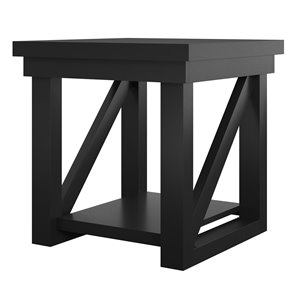 ameriwood home crestwood end table in black
