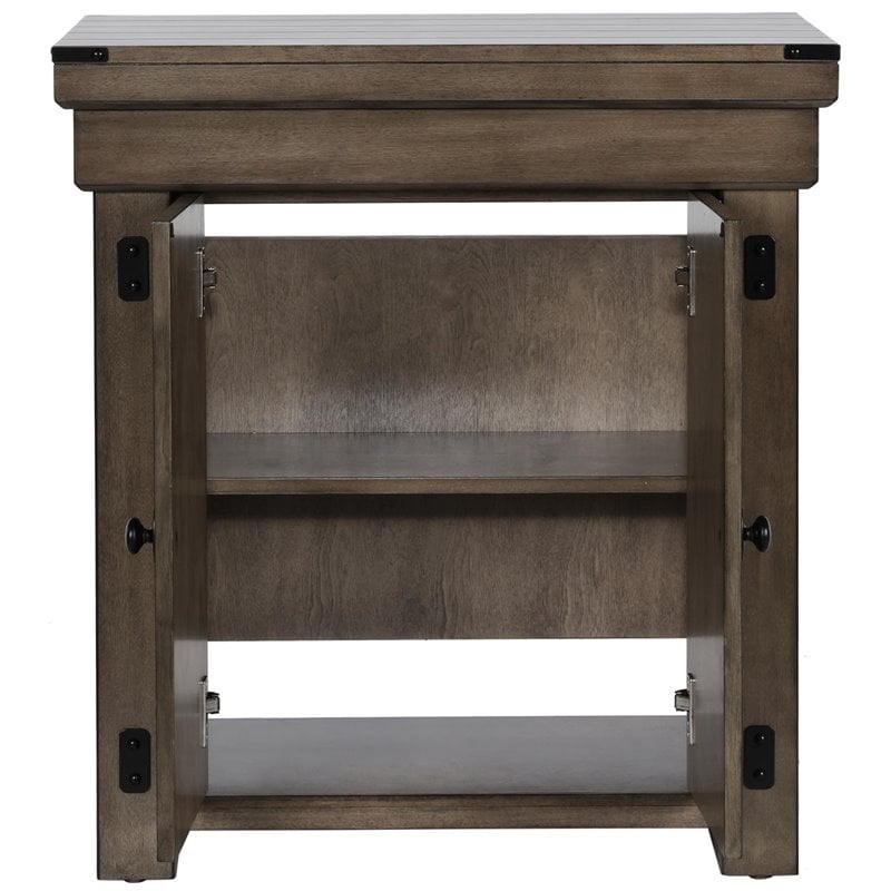 Flipper Wildwood 20 Gallon Aquarium Stand in Rustic Gray