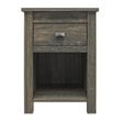 Ameriwood Home Farmington Nightstand in Weathered Oak