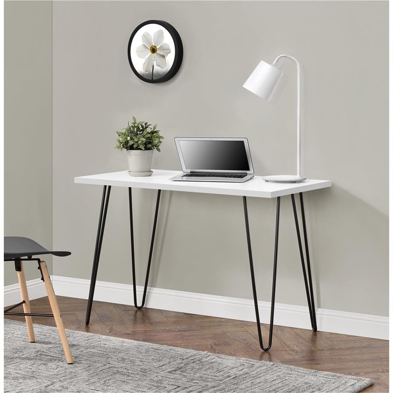 owen retro desk white