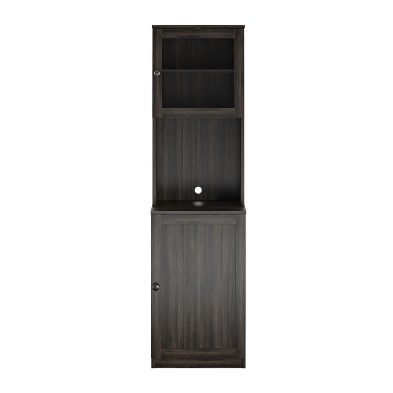 Ameriwood Home Vienna Tall Bar Cabinet in Espresso - 9981900COM